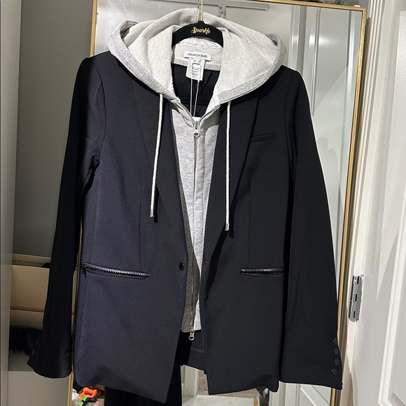 Veronica beard scuba jacket with hoodie Dickey - Picture 13 of 13